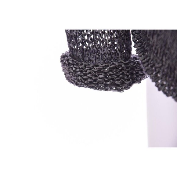 Ann Taylor Loft Womens Open Knit Sweater V Neck Lightweight Navy Blue Sz XS - Picture 5 of 10